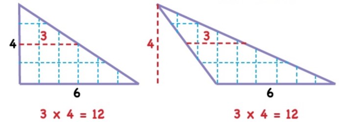 Area of triangles and other polygons iready