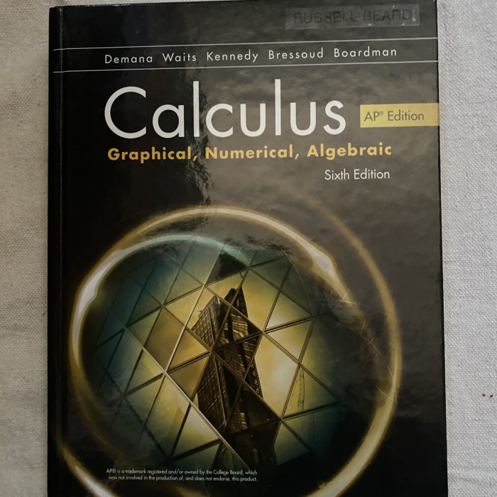 Calculus graphical numerical algebraic 6th edition pdf